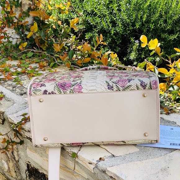 NWT Brahmin Caroline Satchel&wallet Labyrinth - Picture 5 of 7